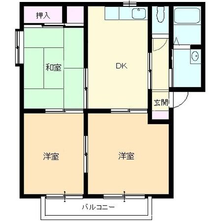 バリュードシュガーＡＢの物件間取画像